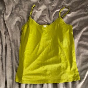 Y2k Light Army Green Cropped Tank!